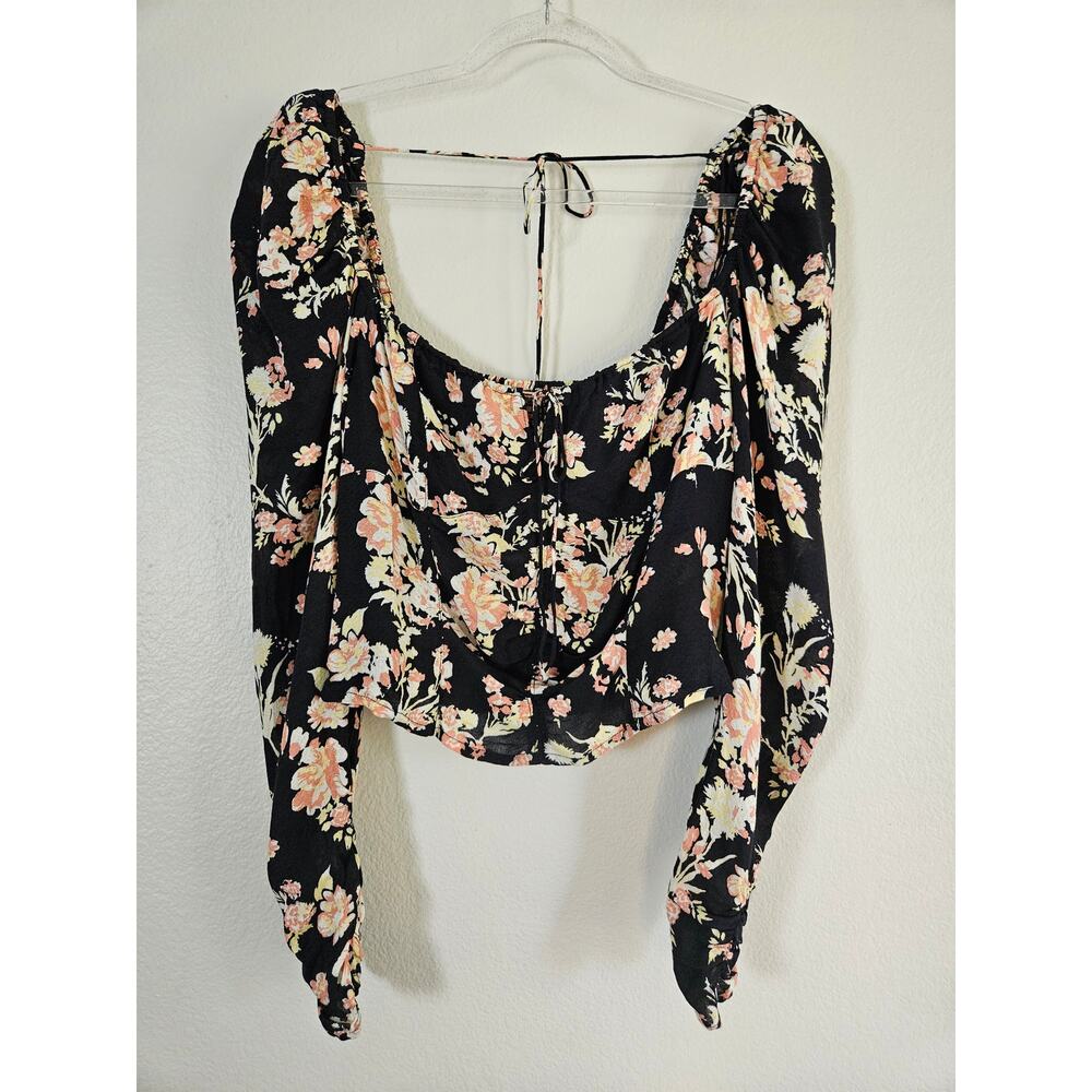 NWT Free People Hilary Printed Top, Size M - Picture 3 of 12